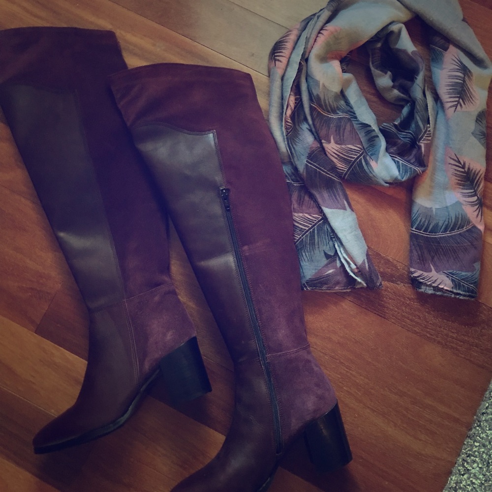 Catherine Malandrino Leather Boots